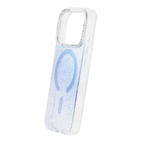 iPhone 17 Pro Max Kuori Glitter Diamond MagSafe Sininen