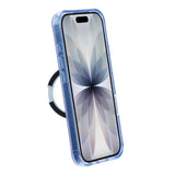 iPhone 17 Kuori Glitter Teline MagSafe Sininen