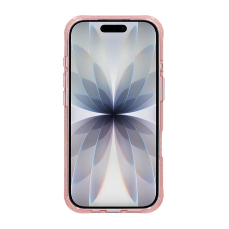 iPhone 17 Kuori Glitter Teline MagSafe Vaaleanpunainen