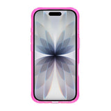 iPhone 17 Kuori Glitter Teline MagSafe Punainen