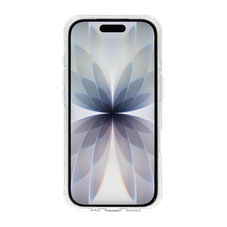iPhone 17 Kuori Glitter Teline MagSafe Valkoinen