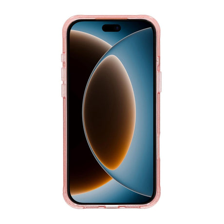 iPhone 17 Pro Max/iPhone 18 Pro Max Kuori, glitteriä, teline, MagSafe, Vaaleanpunainen
