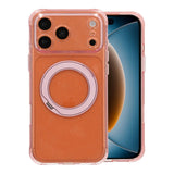 iPhone 17 Pro/iPhone 18 Pro Kuori, glitteriä, teline, MagSafe, Vaaleanpunainen
