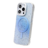 iPhone 16 Pro Max Kuori Glitter Diamond MagSafe Sininen