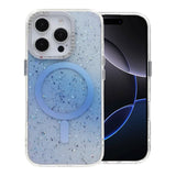 iPhone 16 Pro Max Kuori Glitter Diamond MagSafe Sininen