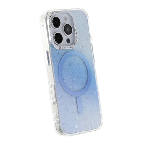 iPhone 16 Pro Max Kuori Glitter Diamond MagSafe Sininen