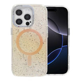 iPhone 16 Pro Max Kuori Glitter Diamond MagSafe Kulta