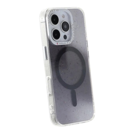 iPhone 16 Pro Max Kuori Glitter Diamond MagSafe Musta