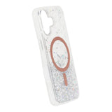 iPhone 17 Kuori Glitter Tähdet MagSafe Oranssi