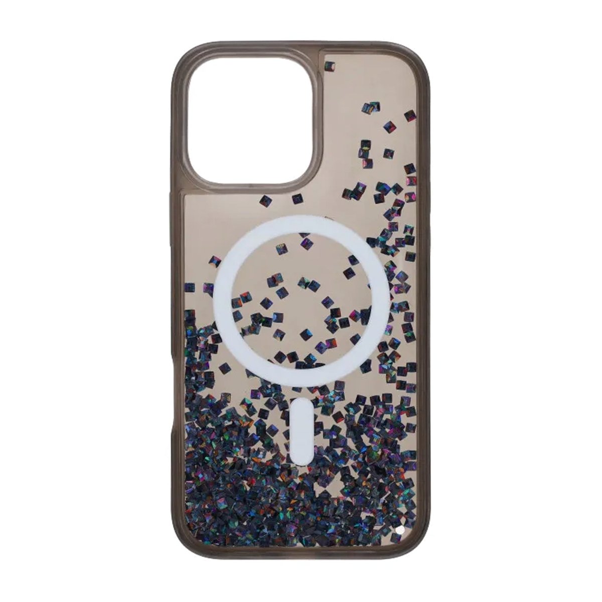 iPhone 16 Pro Kuori Diamond Quicksand MagSafe Musta