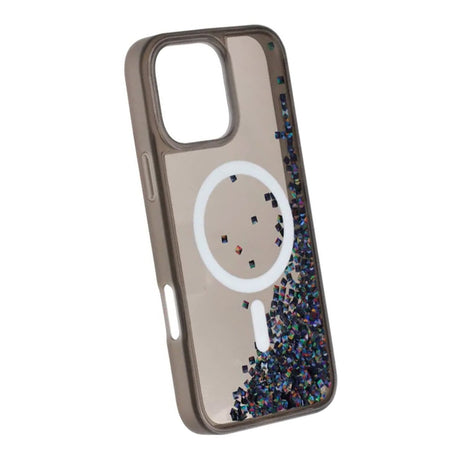 iPhone 16 Pro Kuori Diamond Quicksand MagSafe Musta