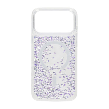 iPhone 17 Pro Kuori Diamond Quicksand MagSafe Valkoinen