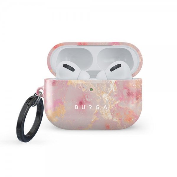 Burga AirPods Pro 3 -kuoret, Golden Coral -design