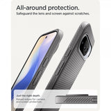 Spigen Google Pixel 10/Pixel 10 Pro Suojakuori Liquid Air MagFit Marble Gray