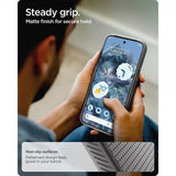 Spigen Google Pixel 10/Pixel 10 Pro Suojakuori Liquid Air MagFit Marble Gray