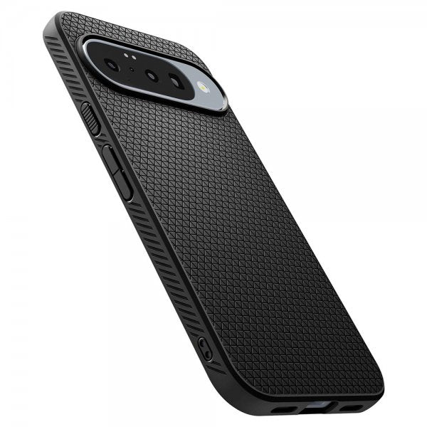 Spigen Google Pixel 10/Pixel 10 Pro Suojakuori Liquid Air Matte Black