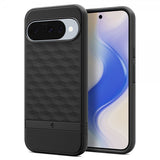 Spigen Google Pixel 10/Pixel 10 Pro Suojakuori Parallax MagFit Matte Black