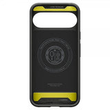 Spigen Google Pixel 10/Pixel 10 Pro -kuori, Rugged Armor MagFit, mattamusta
