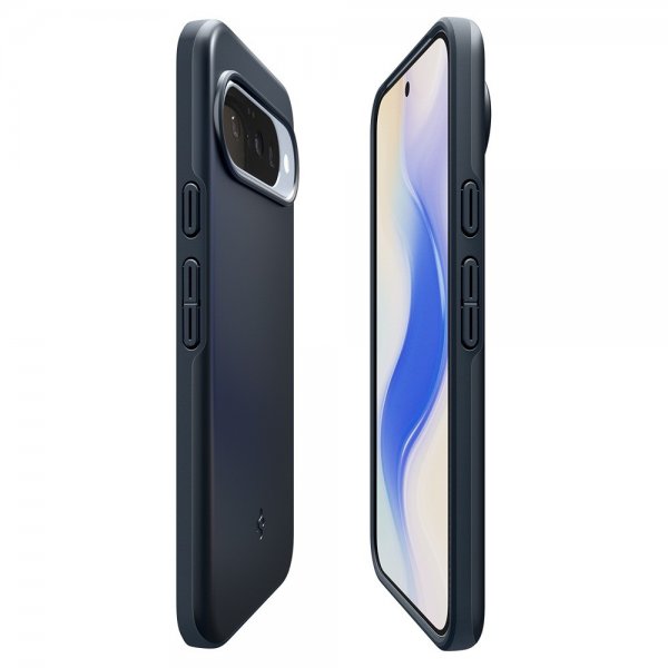 Spigen Google Pixel 10/Pixel 10 Pro Suojakuori Thin Fit MagFit Metal Slate