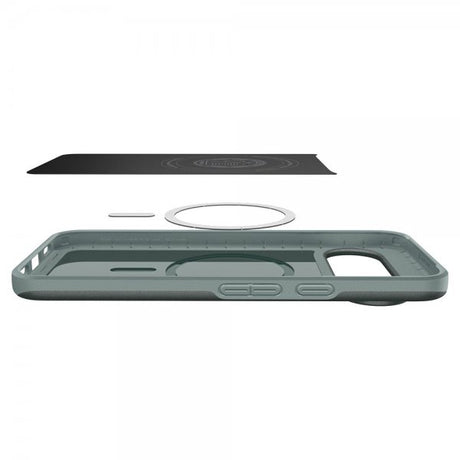 Spigen Google Pixel 10/Pixel 10 Pro -kuori Thin Fit MagFit Sage Green