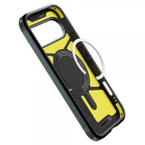 Spigen Google Pixel 10/Pixel 10 Pro Suojakuori Tough Armor MagFit Abyss Green