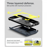 Spigen Google Pixel 10/Pixel 10 Pro Suojakuori Tough Armor MagFit Metal Slate