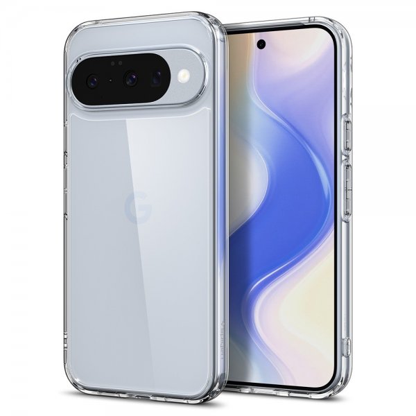 Spigen Google Pixel 10/Pixel 10 Pro -suojakuori Ultra Hybrid Crystal Clear