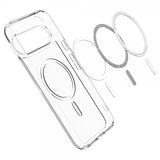 Spigen Google Pixel 10/Pixel 10 Pro Suojakuori Ultra Hybrid MagFit Clear White