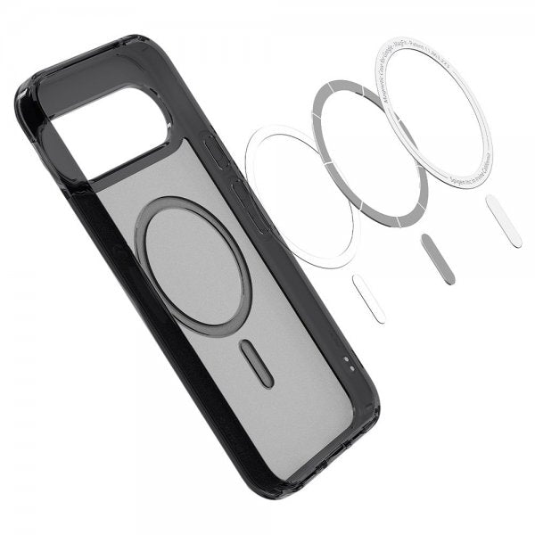 Spigen Google Pixel 10/Pixel 10 Pro Suojakuori Ultra Hybrid MagFit Frost Black