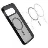 Spigen Google Pixel 10/Pixel 10 Pro Suojakuori Ultra Hybrid MagFit Frost Black