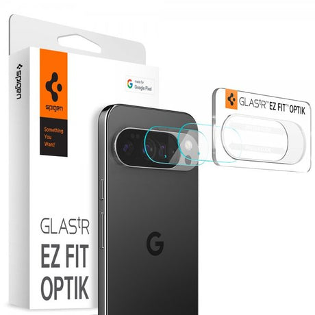 Spigen Google Pixel 10 Pro Kameransuoja Lasikalvo.tR EZ Fit Optik 2-pack