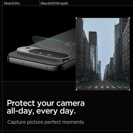 Spigen Google Pixel 10 Pro Kameransuoja Lasikalvo.tR EZ Fit Optik 2-pack