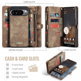 CaseMe Google Pixel 10 Pro XL Kotelo 008-sarja Irrotettava Kuori Ruskea