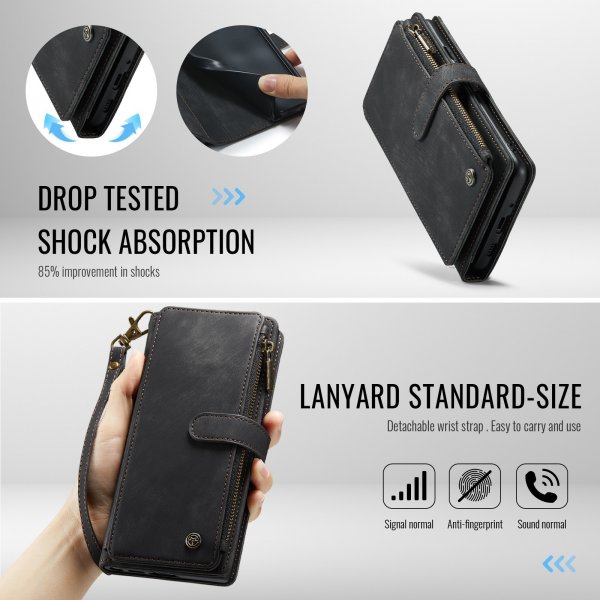 CaseMe Google Pixel 10 Pro XL Kotelo C30 Series Musta