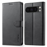 Lc.Imeeke Google Pixel 10 Pro XL Suojakotelo Korttipaikalla, Jalustatoiminnolla, Musta