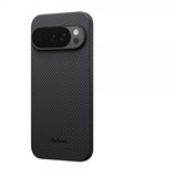 Pitaka Google Pixel 10 Pro XL Suojakuori Edge Musta/Harmaa Twill