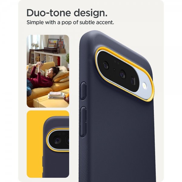 Spigen Google Pixel 10 Pro XL kuori Nano Pop MagFit Blueberry Navy