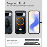 Spigen Google Pixel 10 Pro XL Suojakuori Tough Armor MagFit Metal Slate