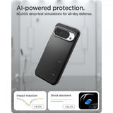 Spigen Google Pixel 10 Pro XL -kuori Tough Armor MagFit, musta