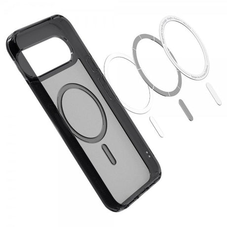 Spigen Google Pixel 10 Pro XL Ultra Hybrid MagFit Frost Black -suojakuori