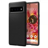 Spigen Google Pixel 6 Pro Suojakuori Liquid Air Matte Black