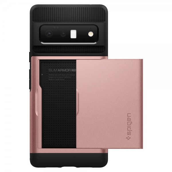 Spigen Google Pixel 6 Pro suojakuori Slim Armor CS Rose Gold