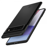 Spigen Google Pixel 6 Pro Thin Fit -suojakuori, musta