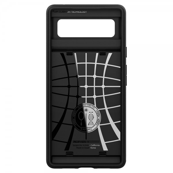 Spigen Google Pixel 6 -suojakuori, Slim Armor CS, musta