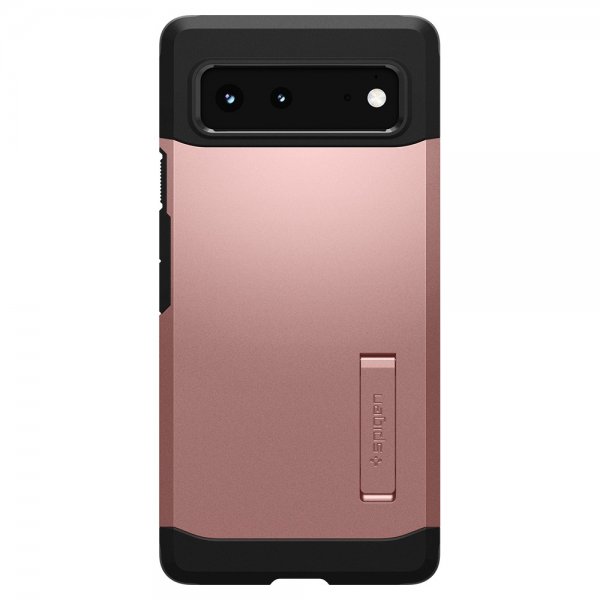 Spigen Google Pixel 6 -suojakuori Tough Armor, ruusukulta