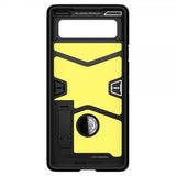 Spigen Google Pixel 6 -suojakuori Tough Armor, musta