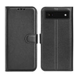 Google Pixel 6a Suojakotelo Jalustalla Musta