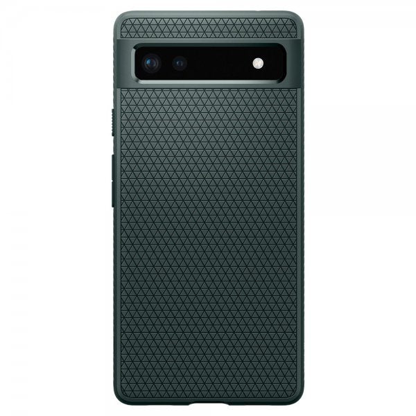 Spigen Google Pixel 6a -kuoret Liquid Air Midnight Green