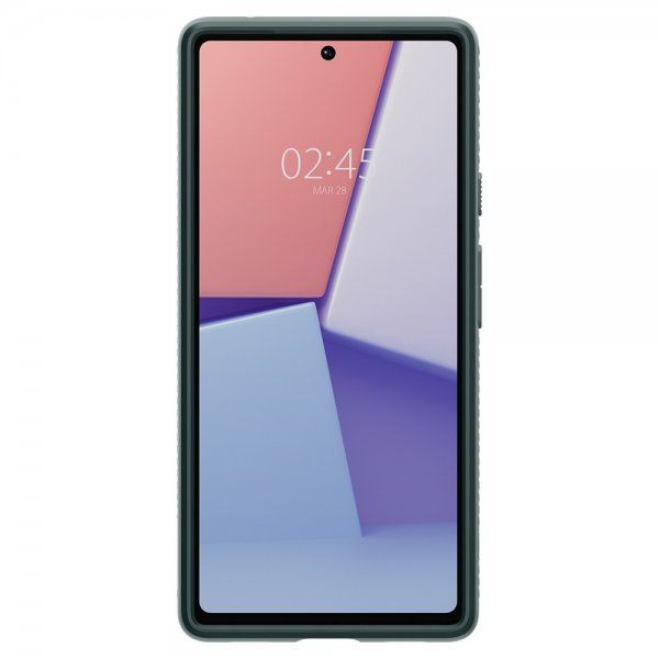 Spigen Google Pixel 6a -kuoret Liquid Air Midnight Green