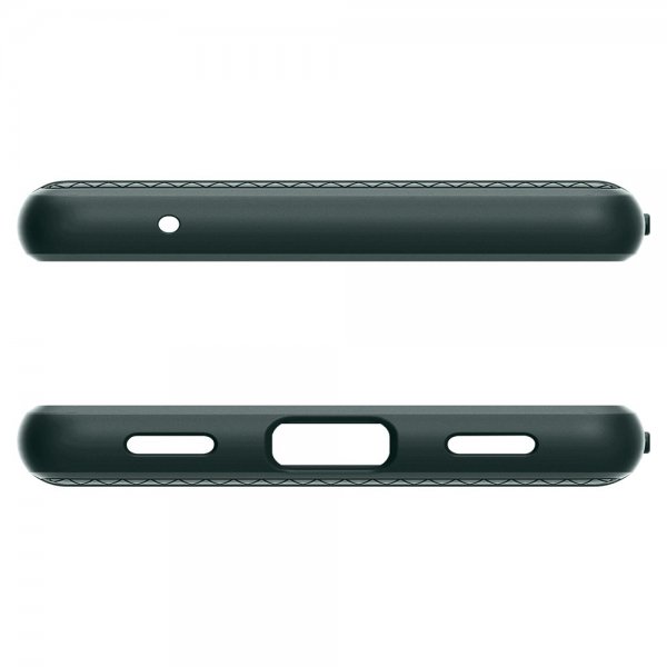 Spigen Google Pixel 6a -kuoret Liquid Air Midnight Green